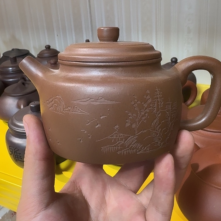 紫砂茶壶宜兴紫砂茶壶微瑕