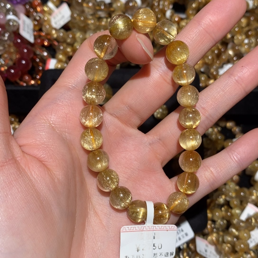 水晶未镶嵌手串手串