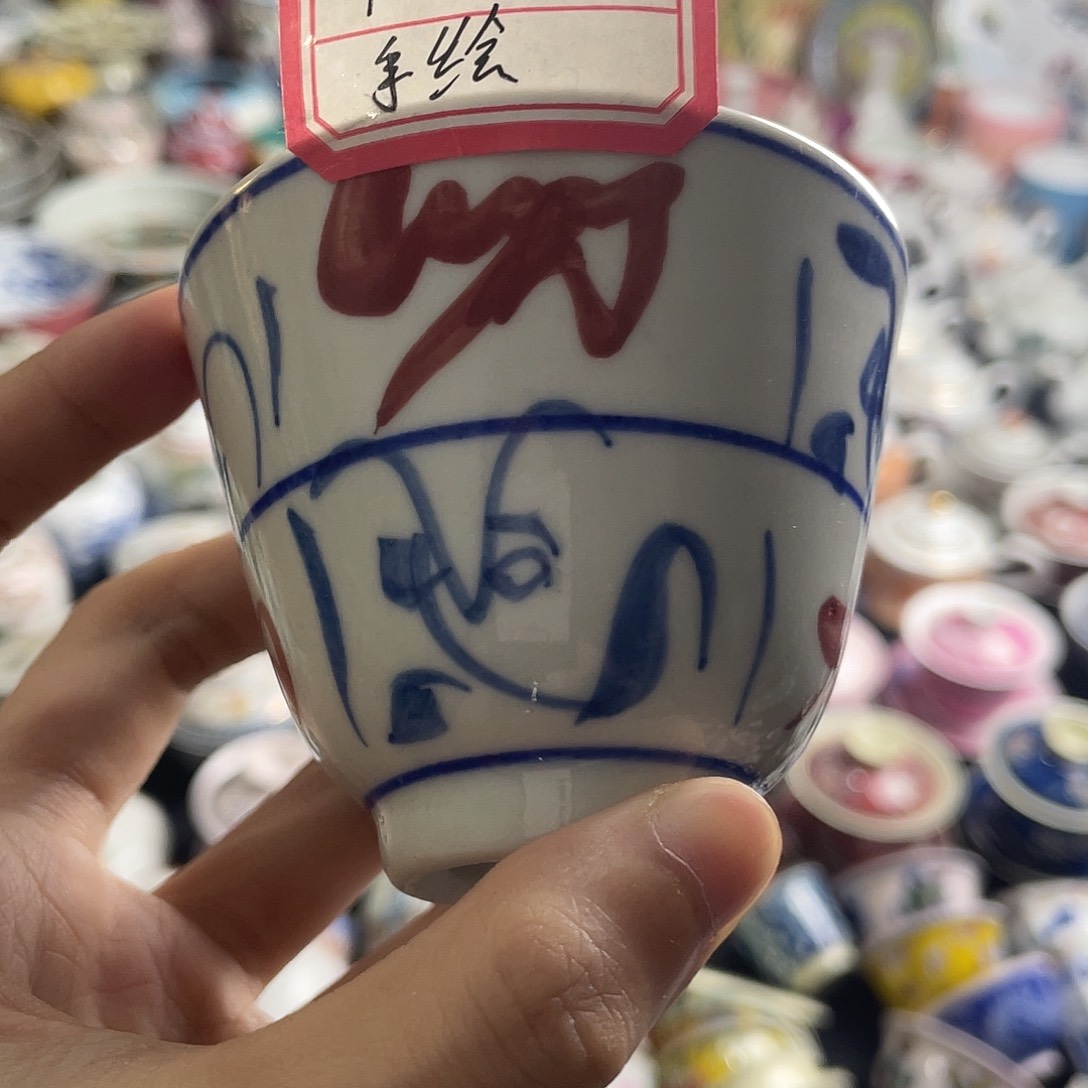 瓷片景德镇陶瓷手绘