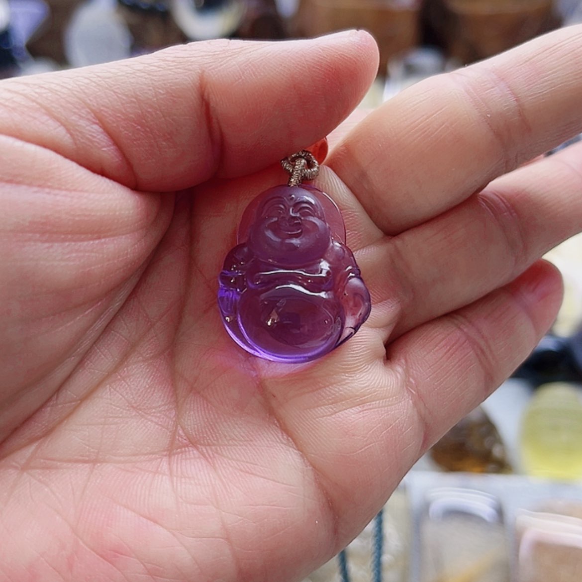 【闪购商品】水晶弥勒佛未镶嵌