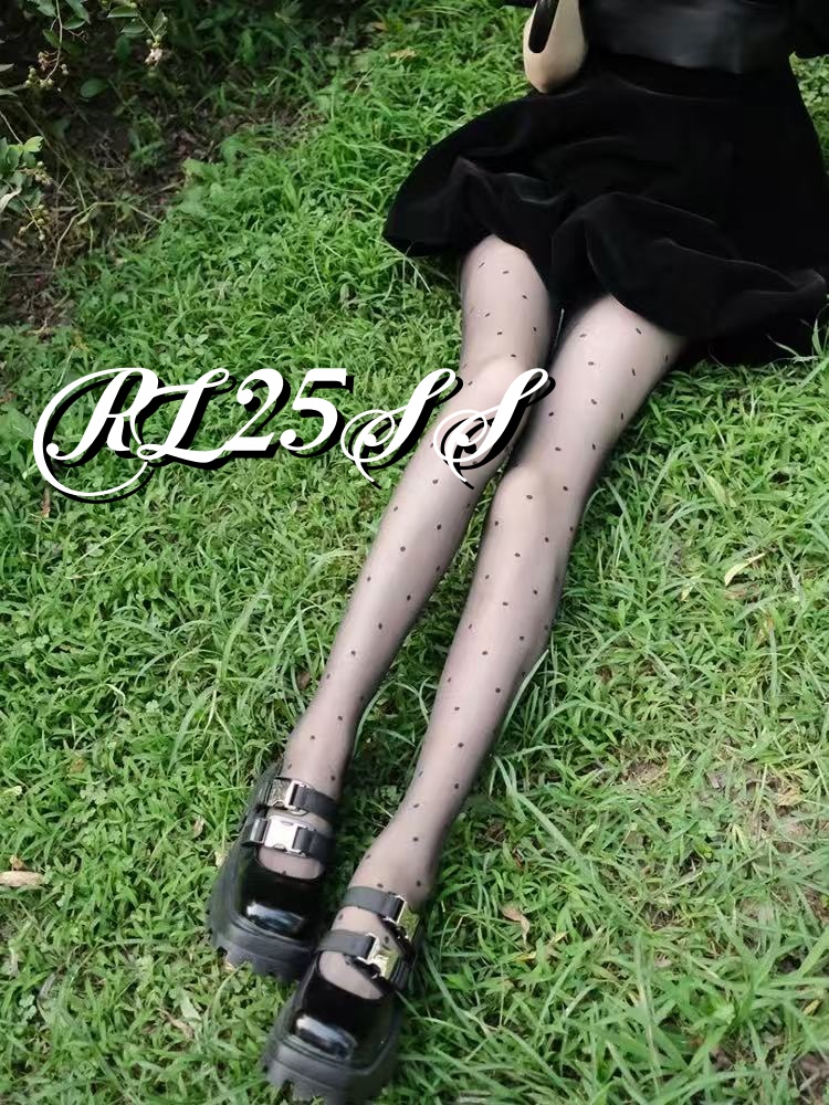 Retro Lab |波点黑丝 25SS 暖阳冬日丝袜