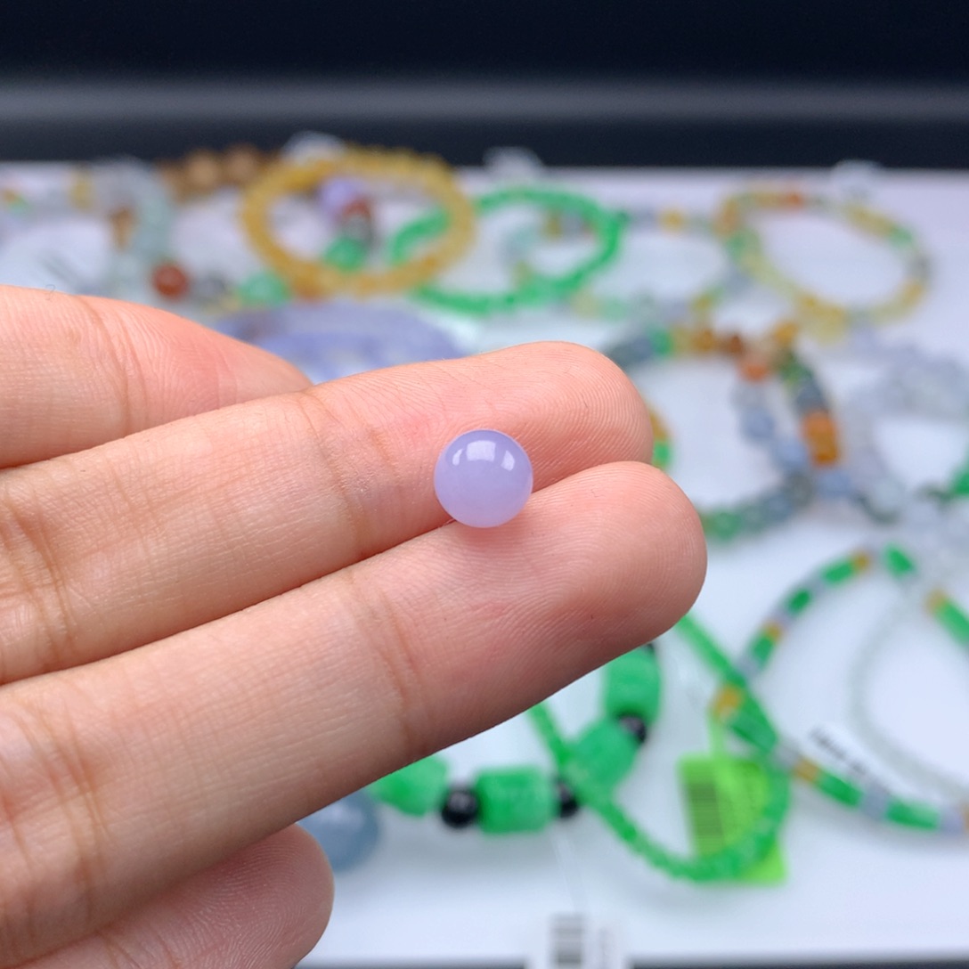 翡翠手链未镶嵌卡