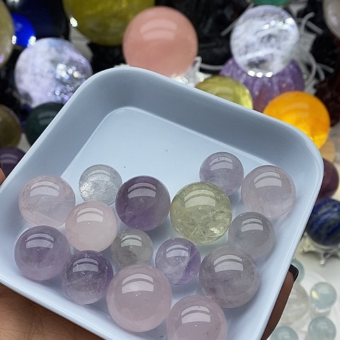 水晶珠宝半成品未镶嵌水晶6号