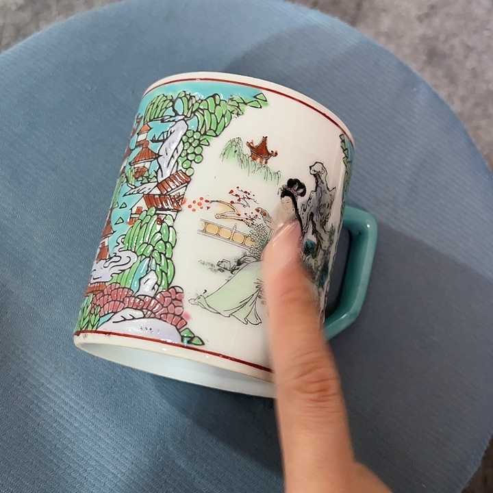 摆件白泥景德镇陶瓷博物会