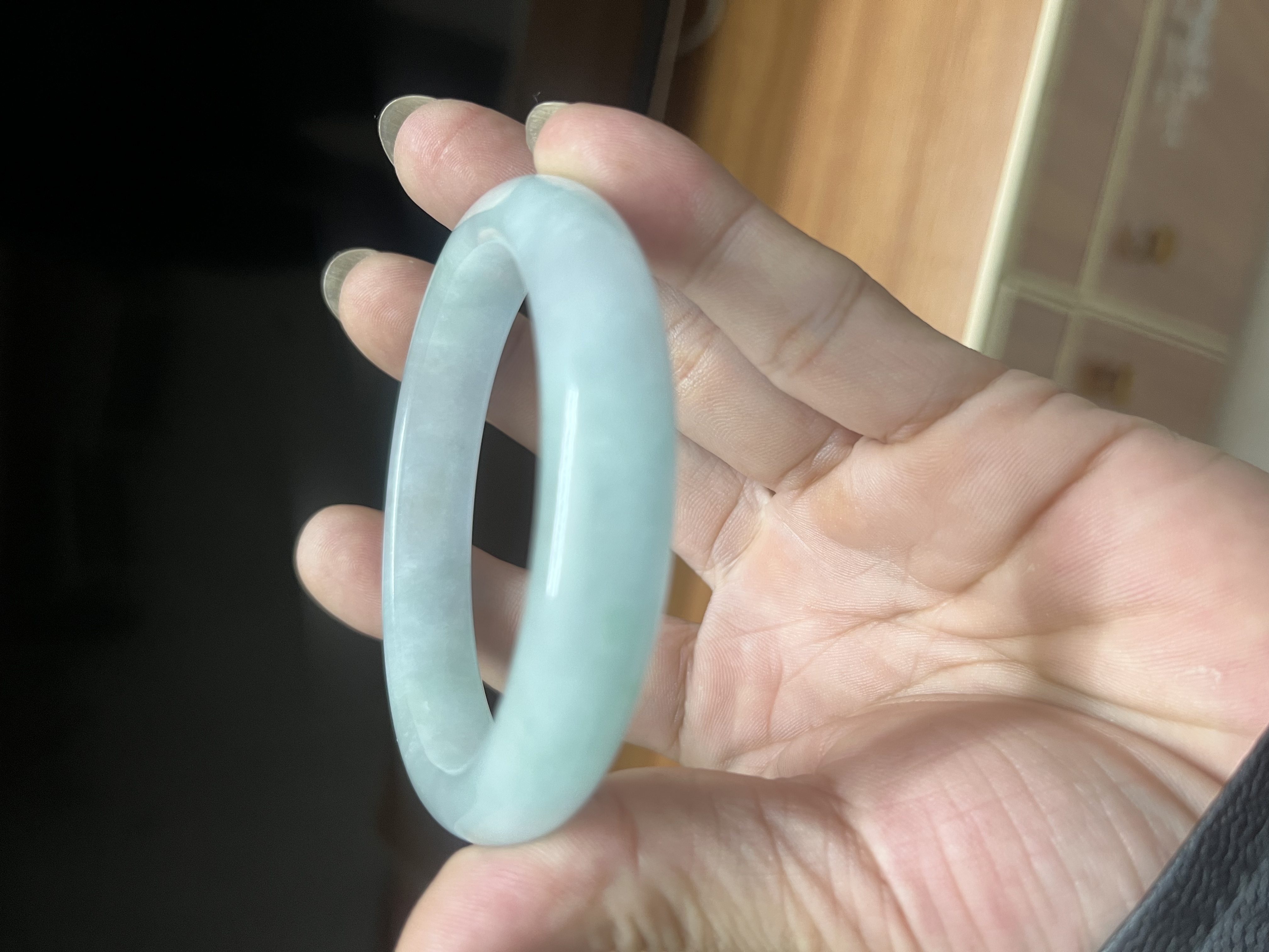 缅料翡翠时尚精品美人手镯1