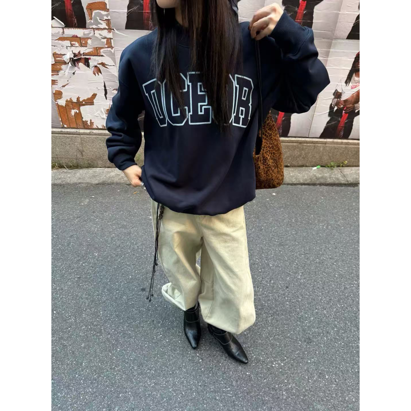 【NO退NO换】亿尚 福（1ysf2f1628#）是卫衣- 加绒有厚度字母卫衣11-8