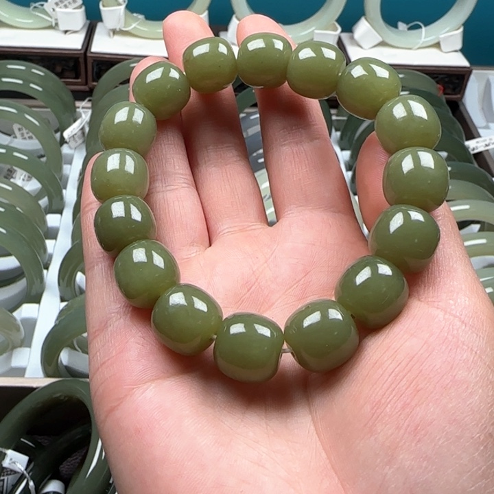 和田玉手链未镶嵌