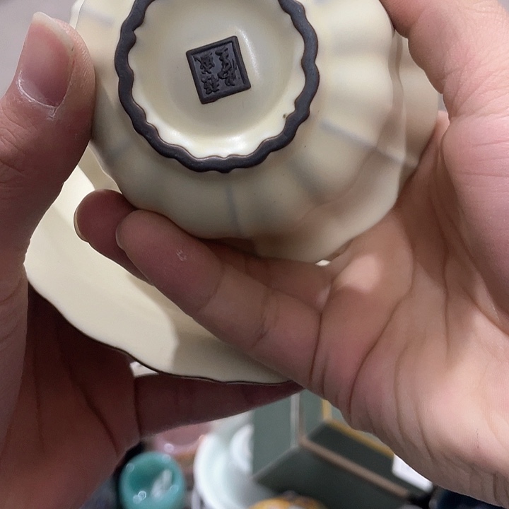 陶瓷茶具全部默认微瑕处理不影响使用完美主义者慎拍！