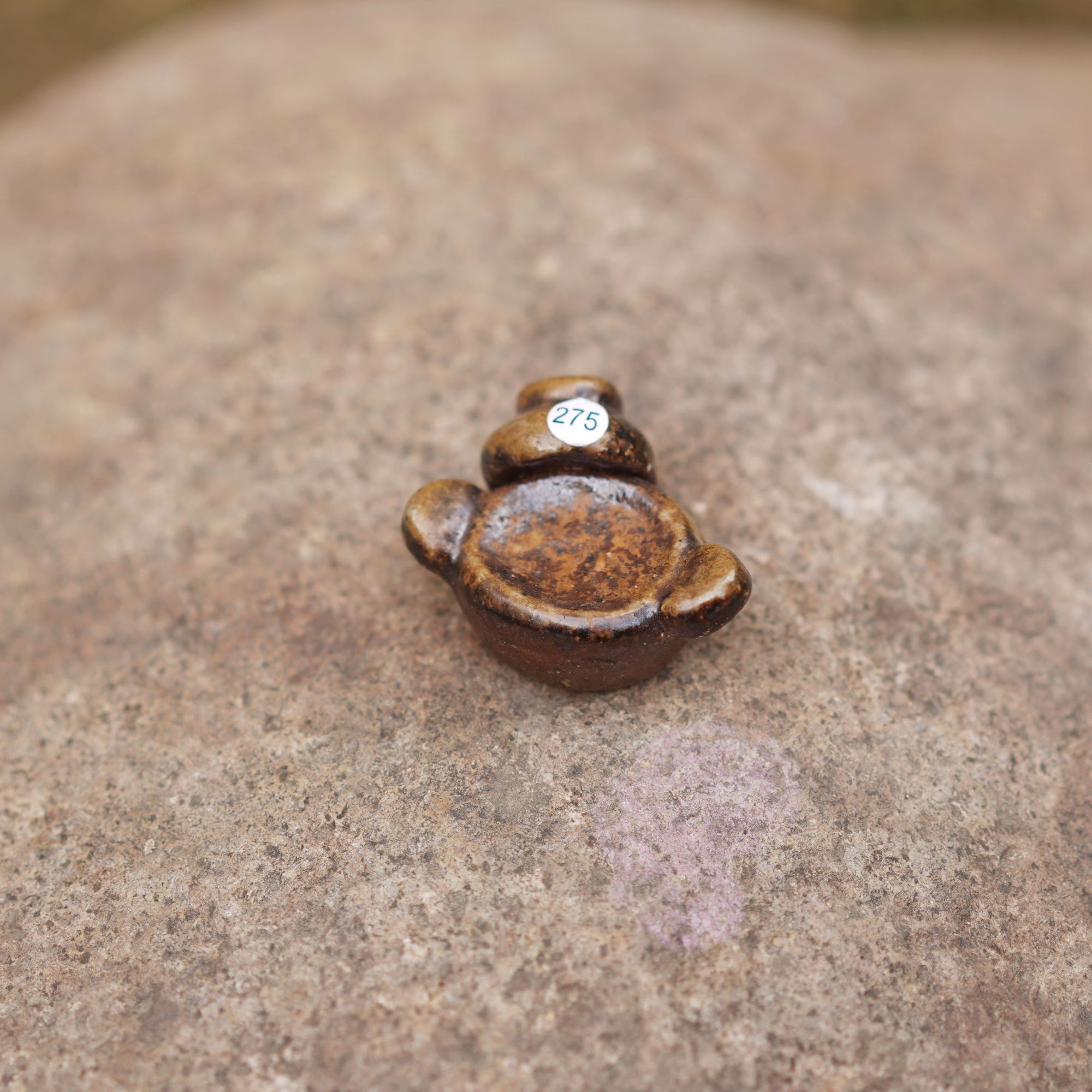 伊禾集物 日本备前烧手工匠人陶吉 茶宠 筷架 陶 茶道 零配 275#