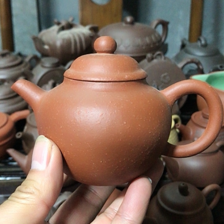 【闪购商品】紫砂茶壶你就不要把门当的我没有