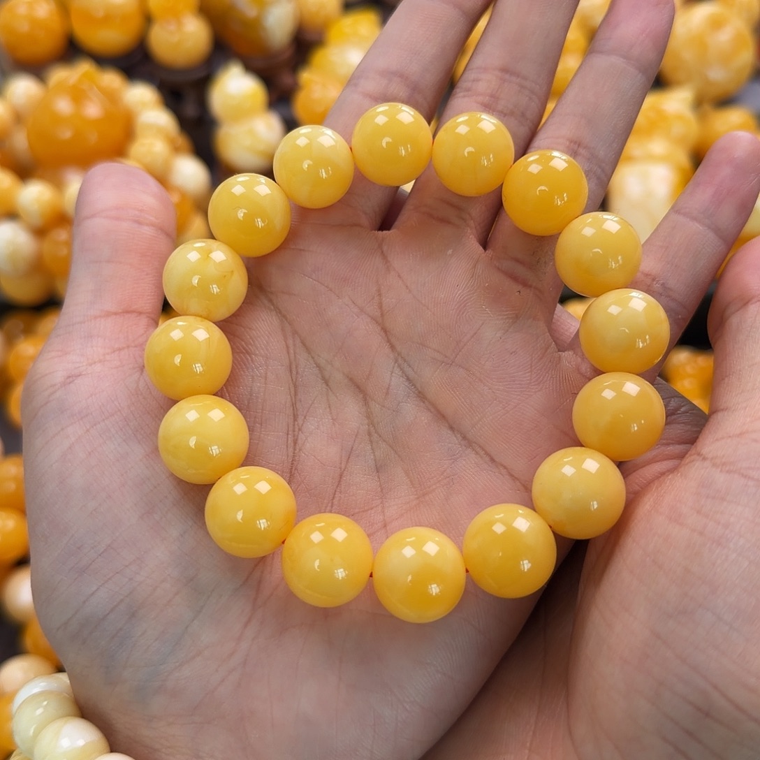 琥珀未镶嵌珠宝奇石15mm同料