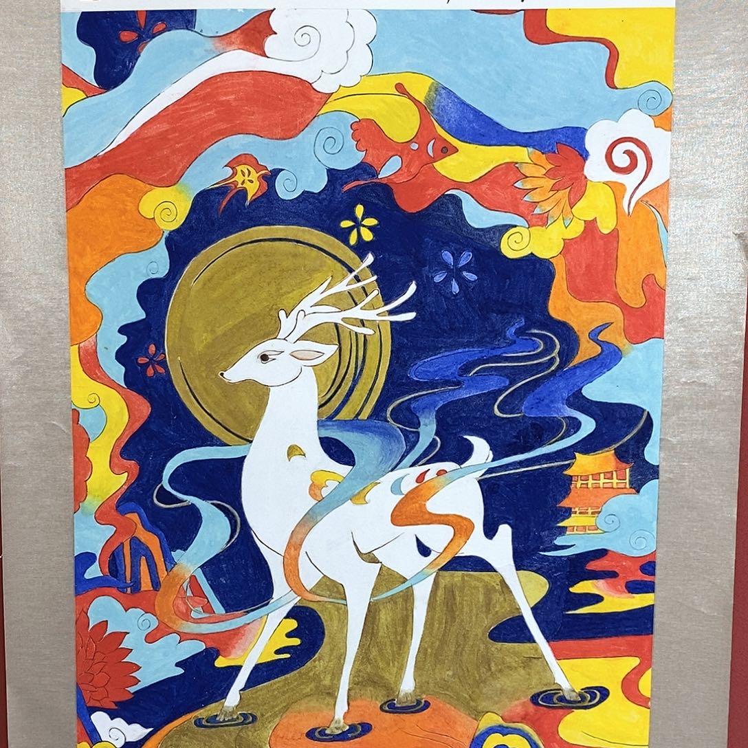 国画大风堂嫡传-侯果山老师作品路 