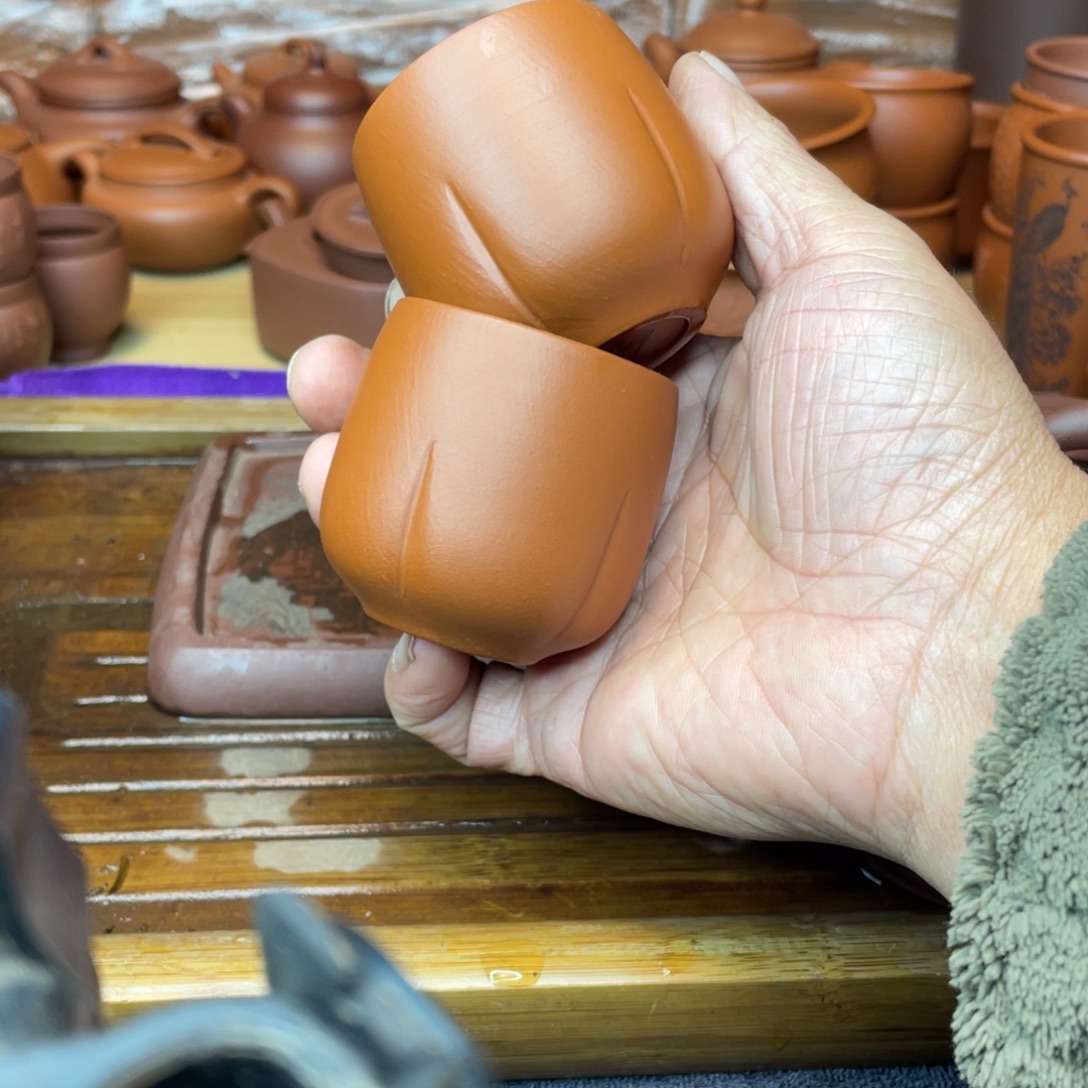 农***茶紫砂茶壶原矿赵庄朱泥