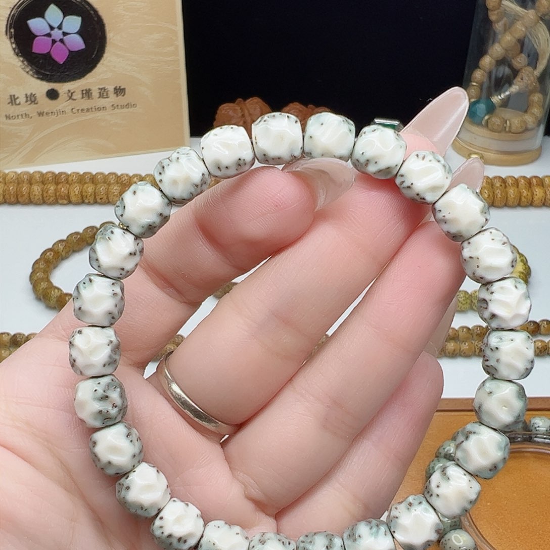 星月菩提手串9改精工无相河豚
