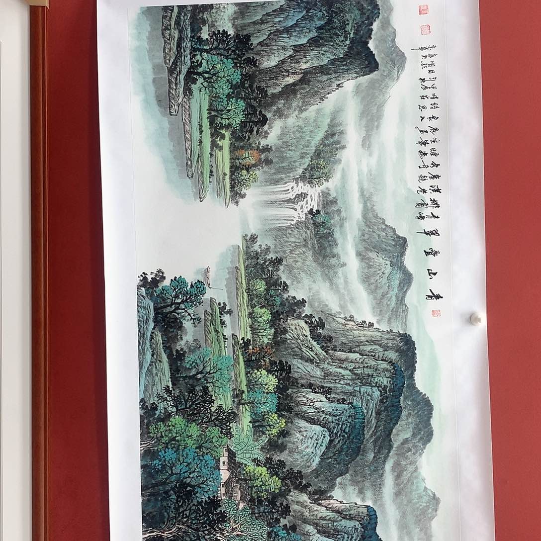 国画国画作品欣赏四尺