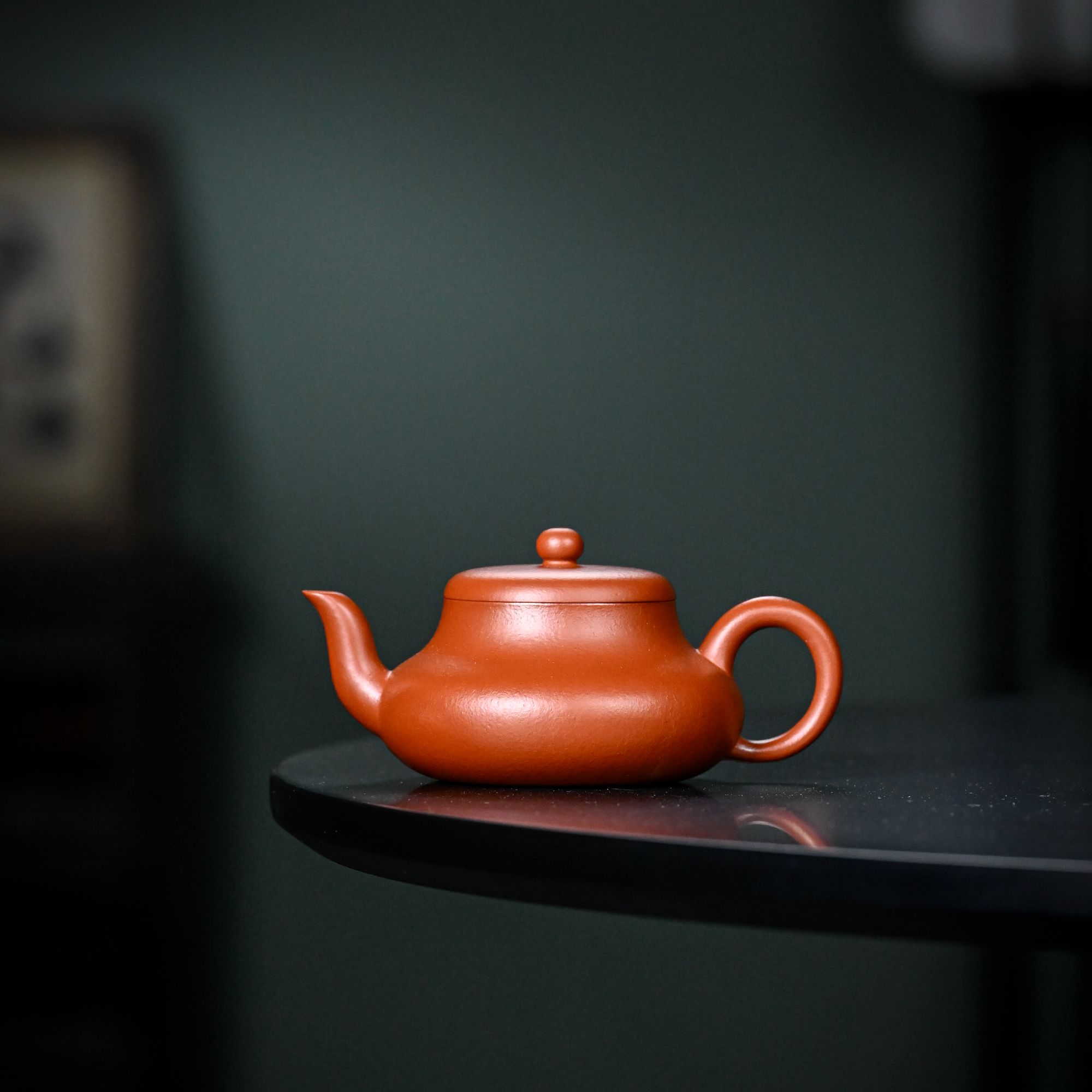 特惠款【朱泥·君德壶】宜兴原矿朱泥精工制君德壶