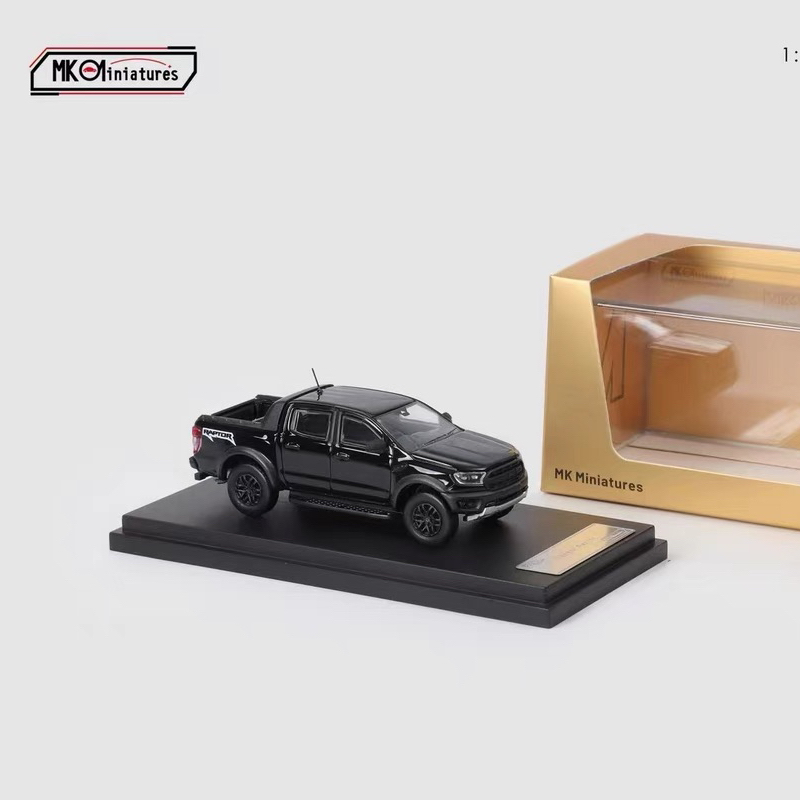 MK 1/64 福特猛禽 黑色皮卡 游骑侠 Ford Ranger Raptor 合金车模