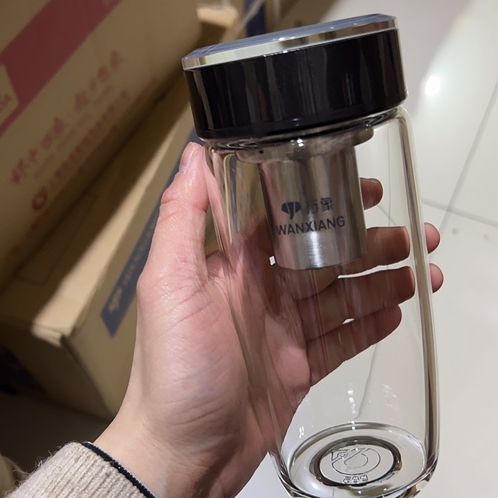 U187-75-490ml  单层烫手  灰杯套