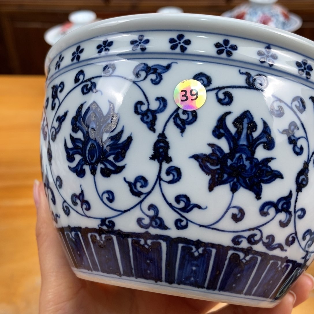 手绘现代茶具非古董