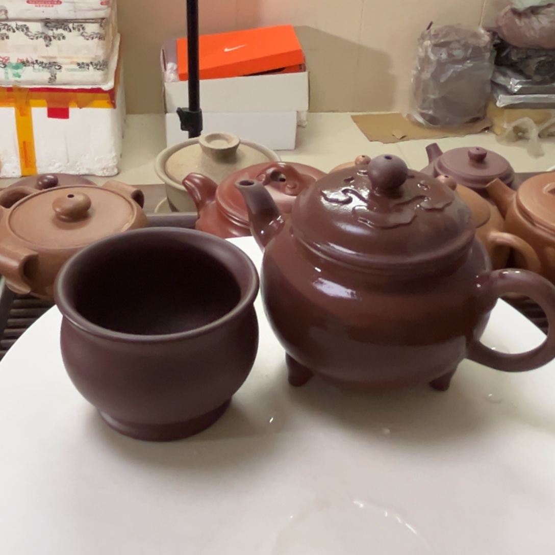 茶壶紫砂底槽清240-260