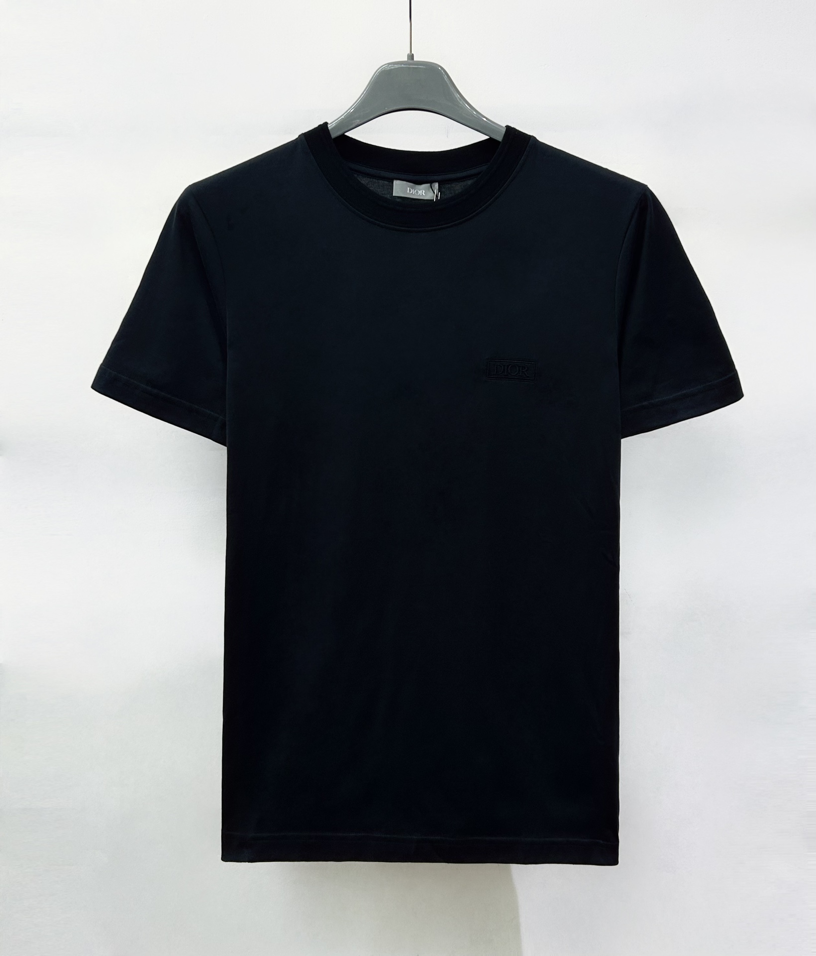 未使用 DIOR/迪奥 春夏 胸口 字母刺绣男士短袖T恤413J650A