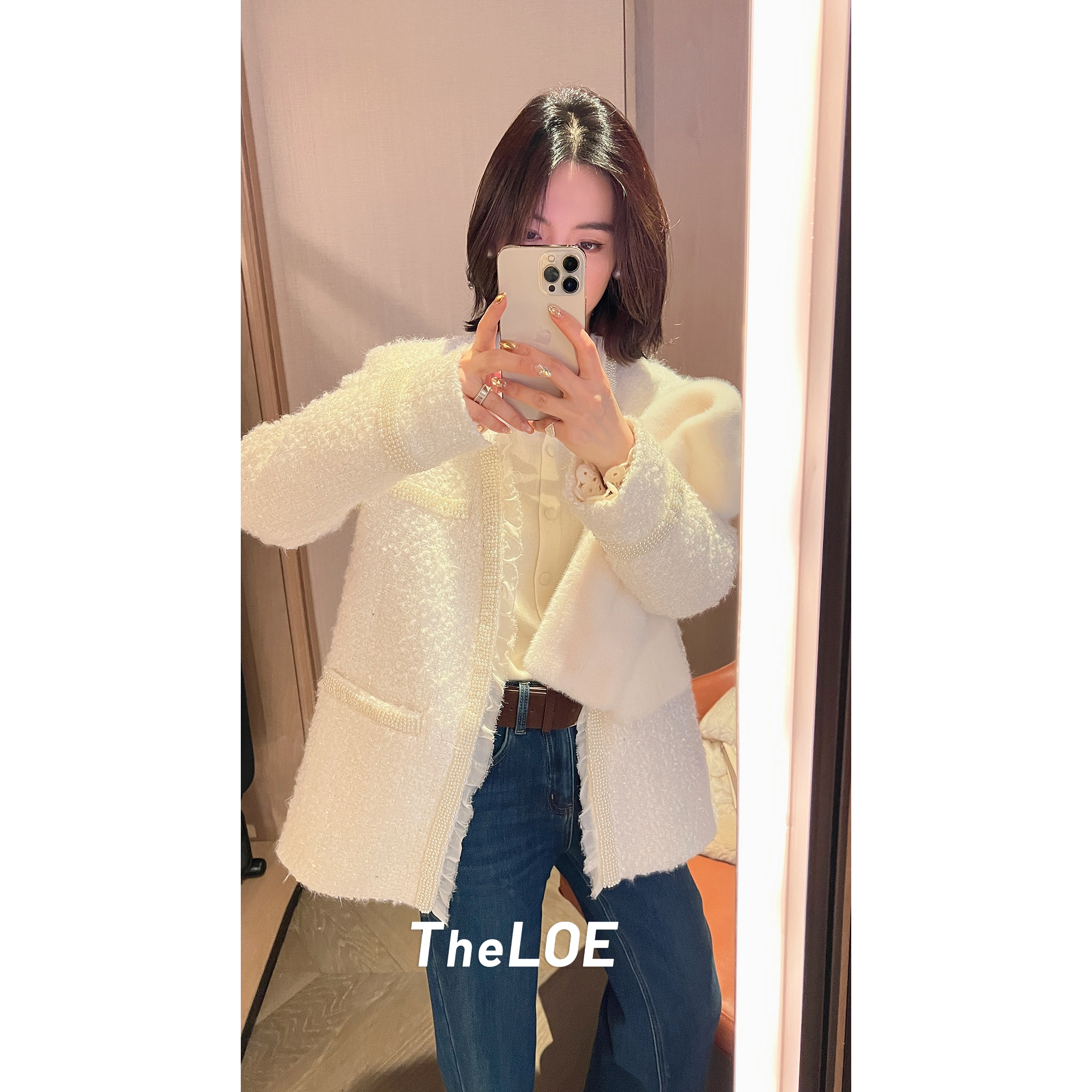 TheLOE/【高雅上东区千金】可溯源三星大白鹅服#12.22Y-G6784