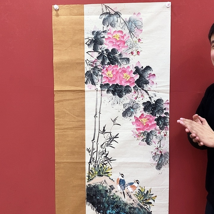 书法豆树隶 精品国画