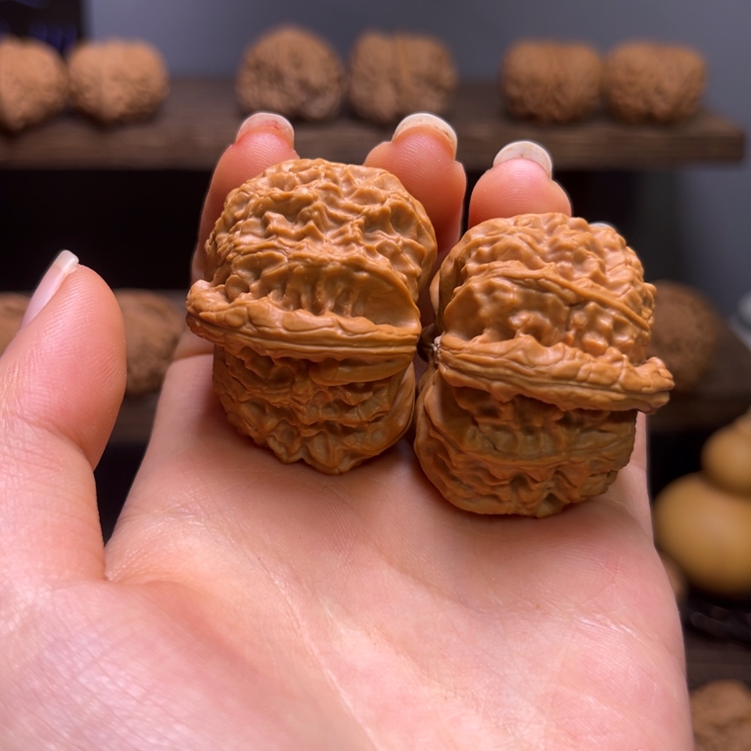 把件文玩核桃s3狮子