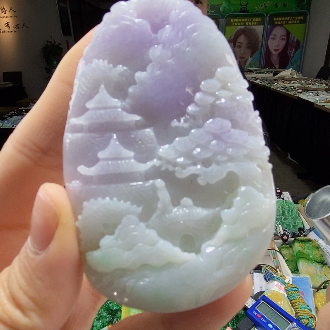 颈饰未镶嵌翡翠翡翠