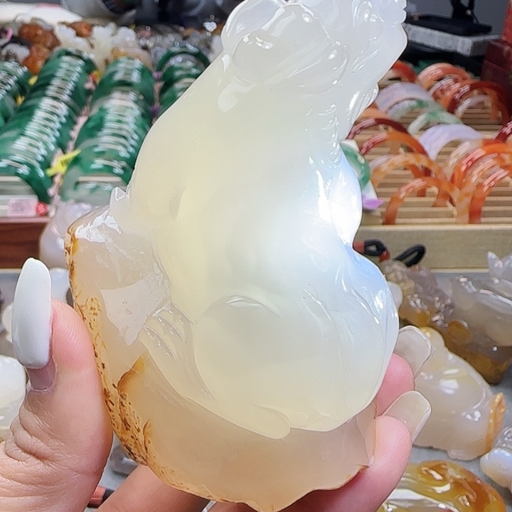 玛瑙/玉髓合金摆件