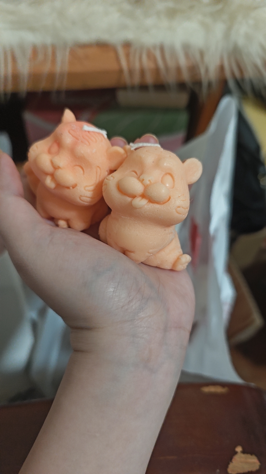 蜡烛老虎蜡烛小老虎生命力蜡烛低温蜡烛孤品蜡烛