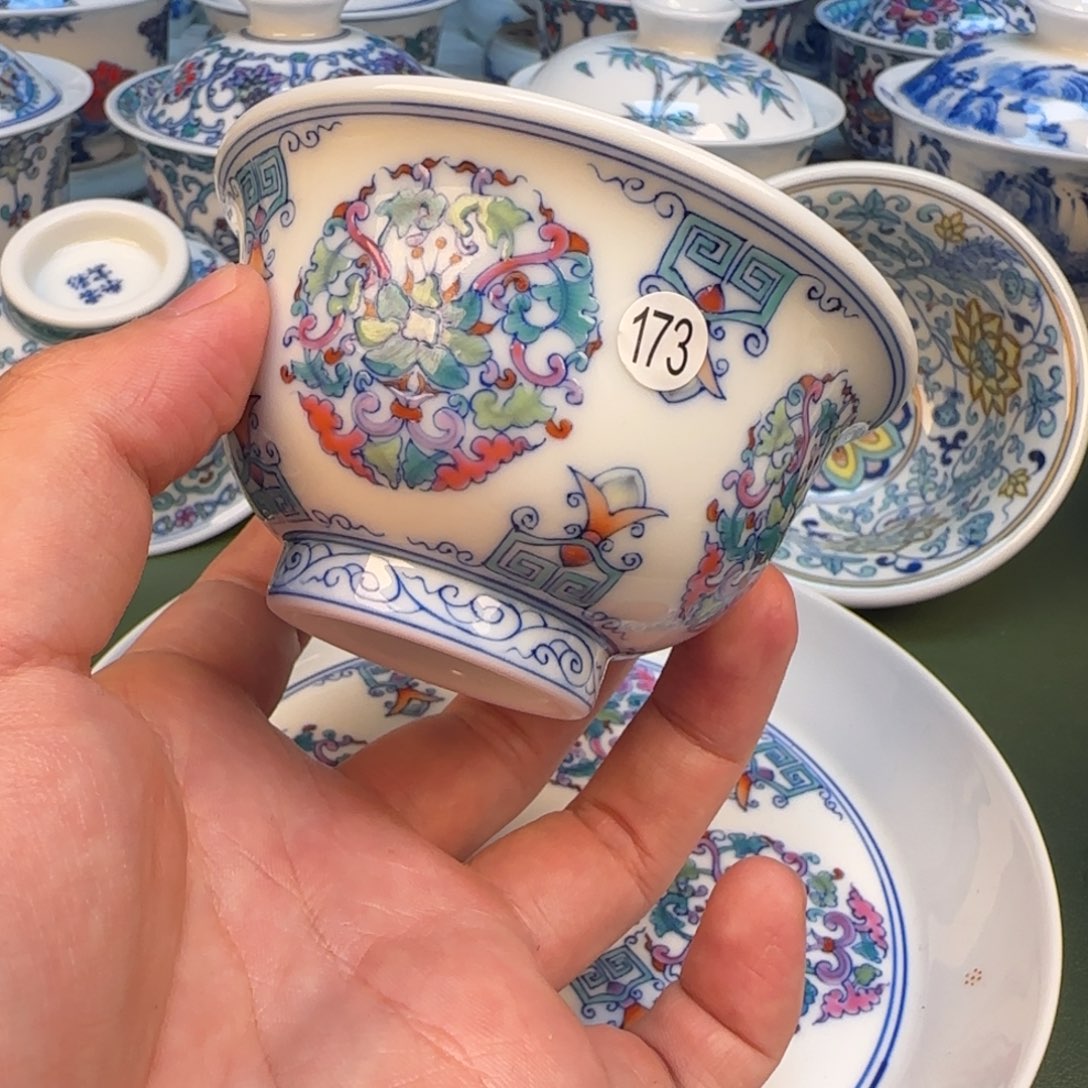 彦祖纯手工手绘茶具173