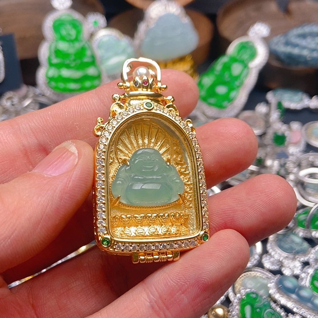 翡翠吊坠(不含链)未镶嵌738吊坠