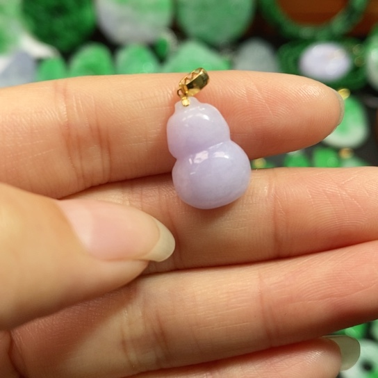 颈饰未镶嵌翡翠吊坠