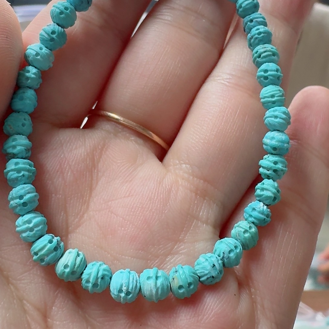 绿松石珠宝奇石未镶嵌