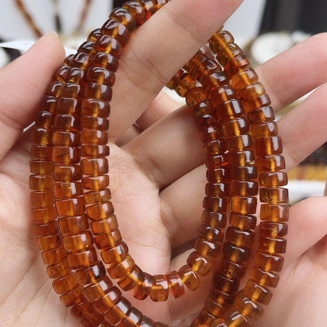 未镶嵌颈饰琥珀琥珀7