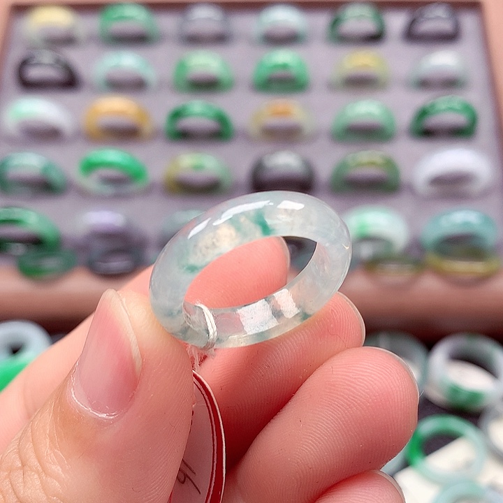 翡翠戒指未镶嵌16号