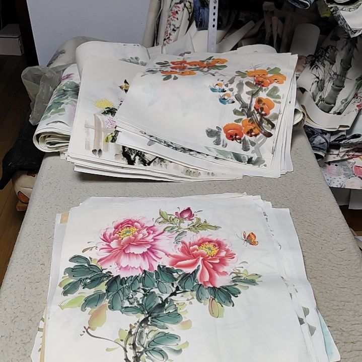 口***-国画落款后台备注