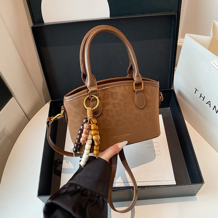 斜挎款手工斜挎包大容量包包简约复古托特包休闲6205