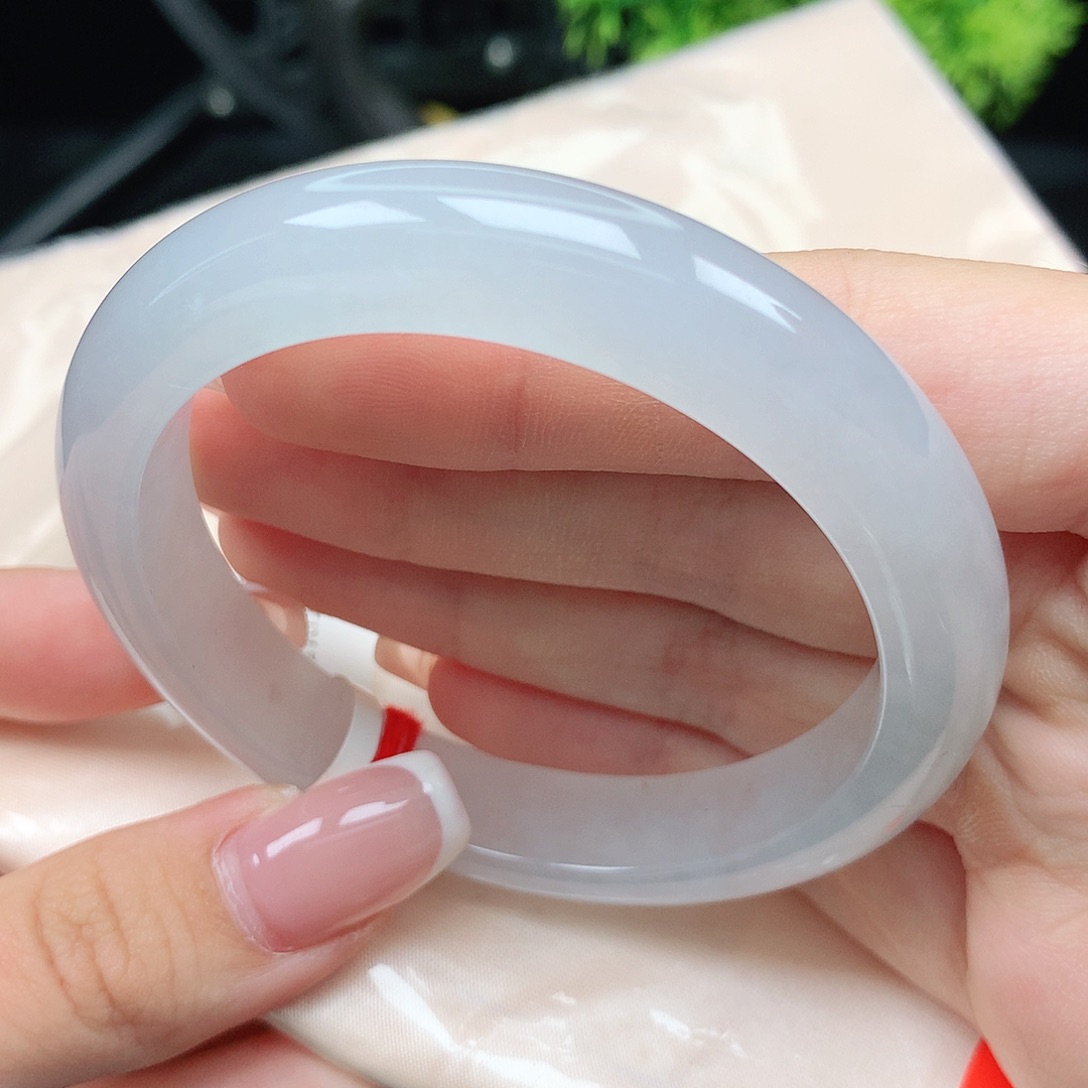 未镶嵌手镯翡翠54圈