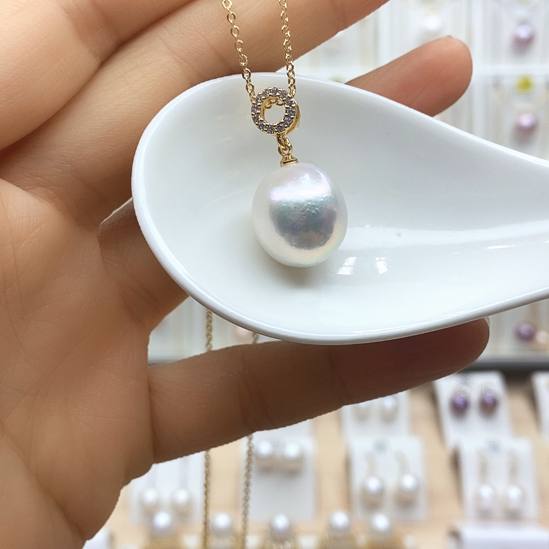 淡水珍珠颈饰未镶嵌