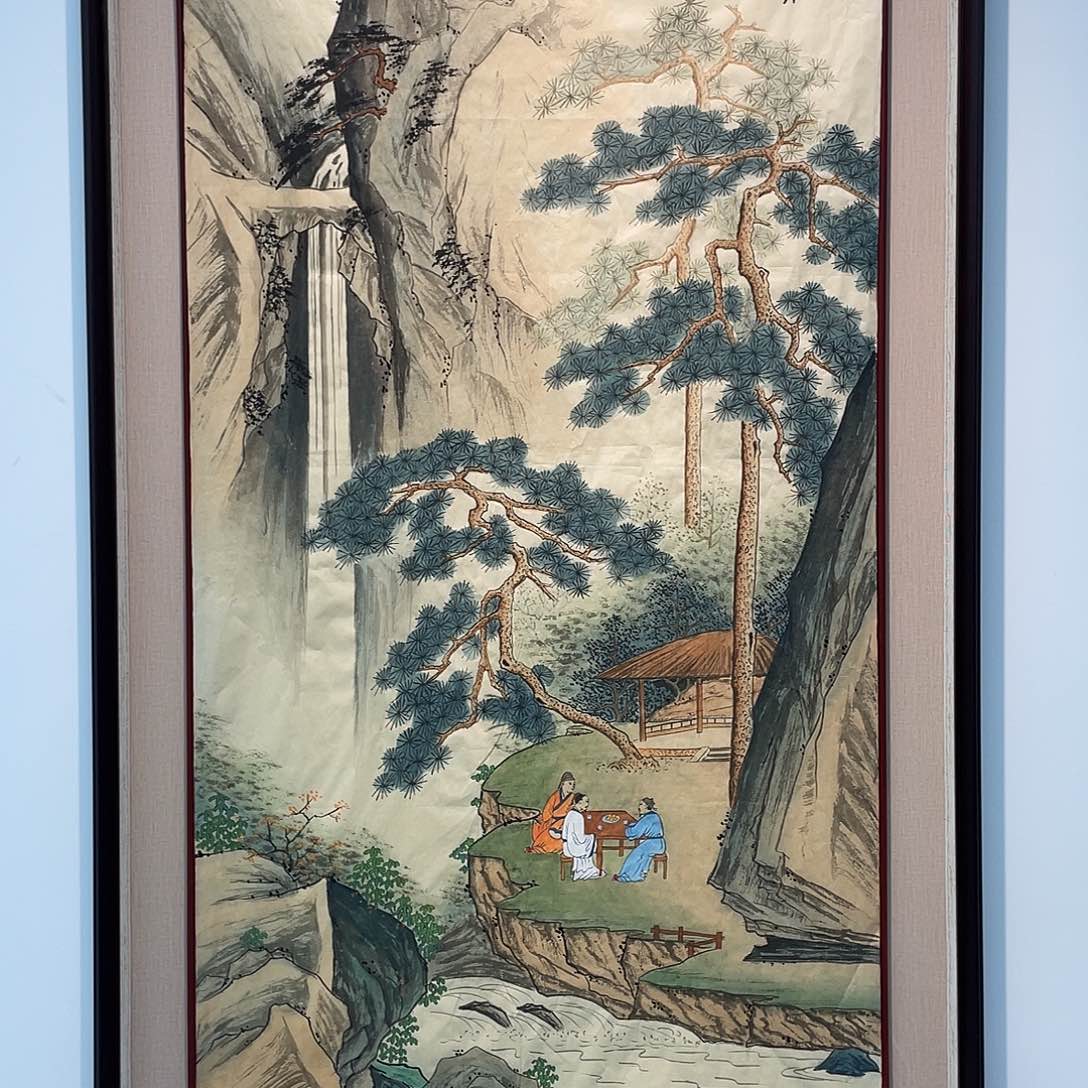 国画凌行志手绘作品