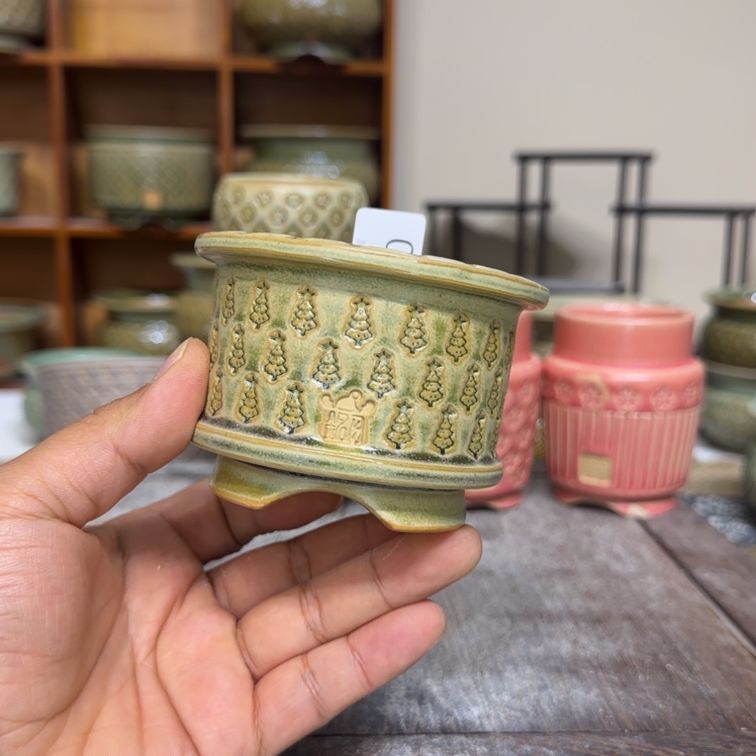 手工花盆  060 内口口径 6 cm 