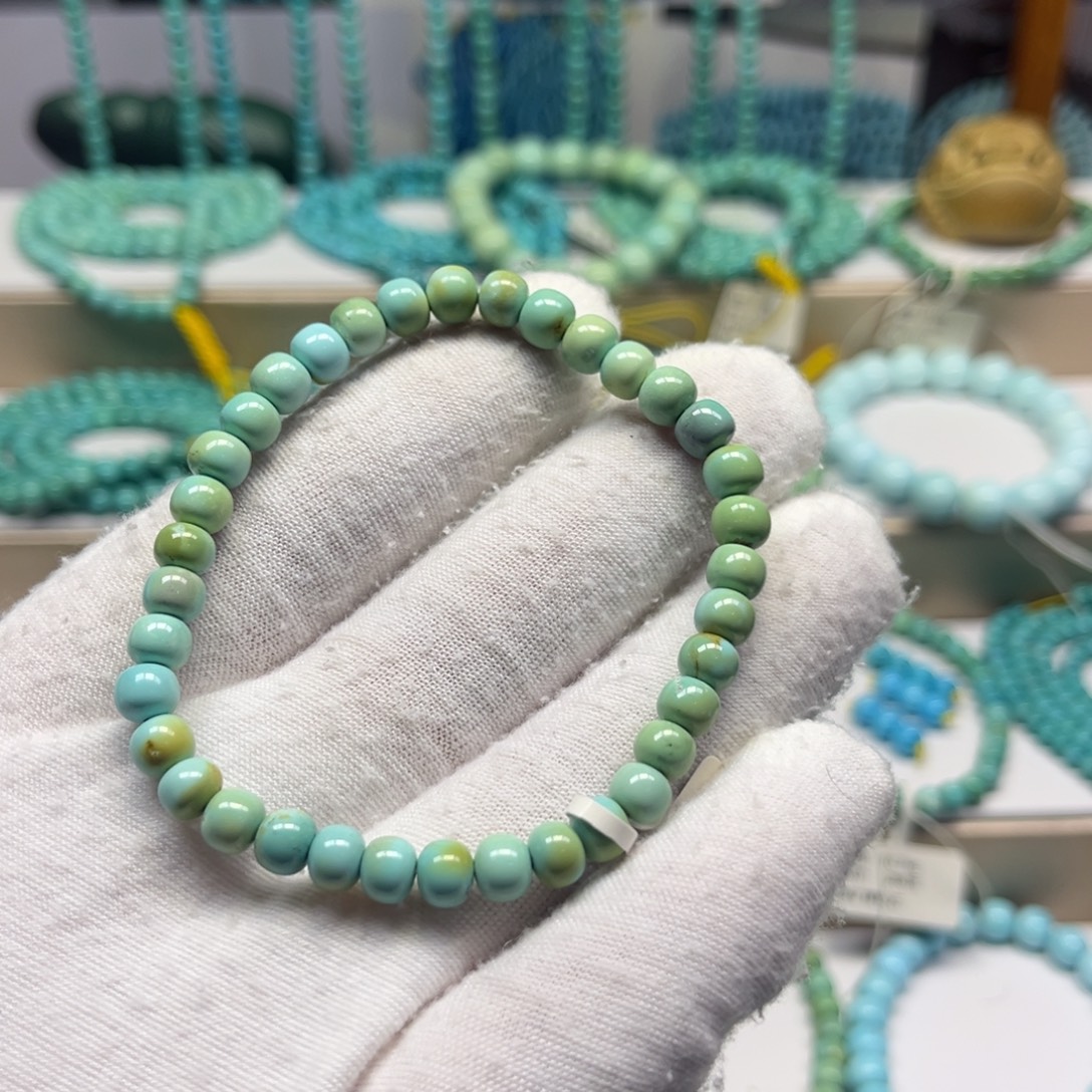 绿松石未镶嵌手链