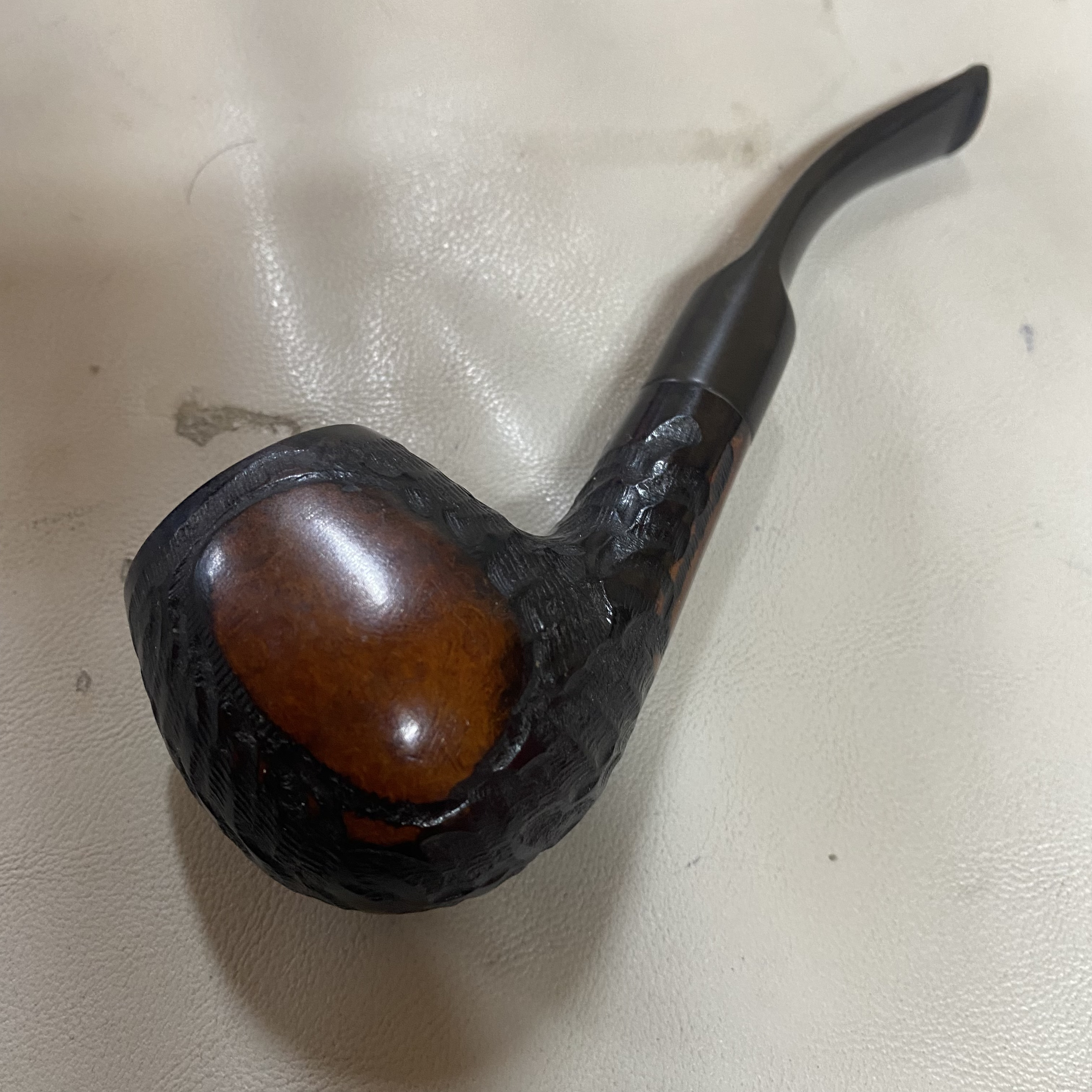 斯皮特里姆石楠木烟斗老斗有裂 老烟斗