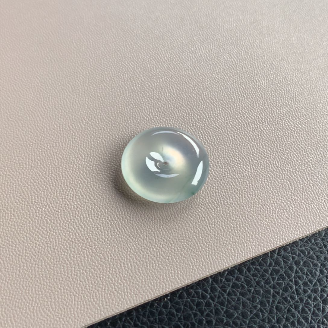 翡翠颈饰未镶嵌天然缅甸翡翠吊坠22.9-5.8