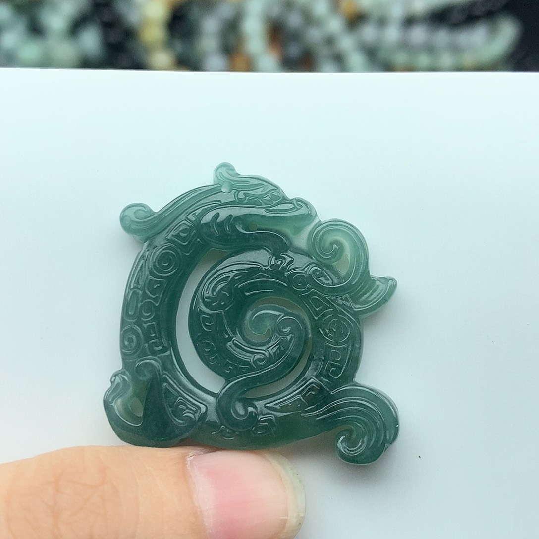翡翠挂件未镶嵌1445….