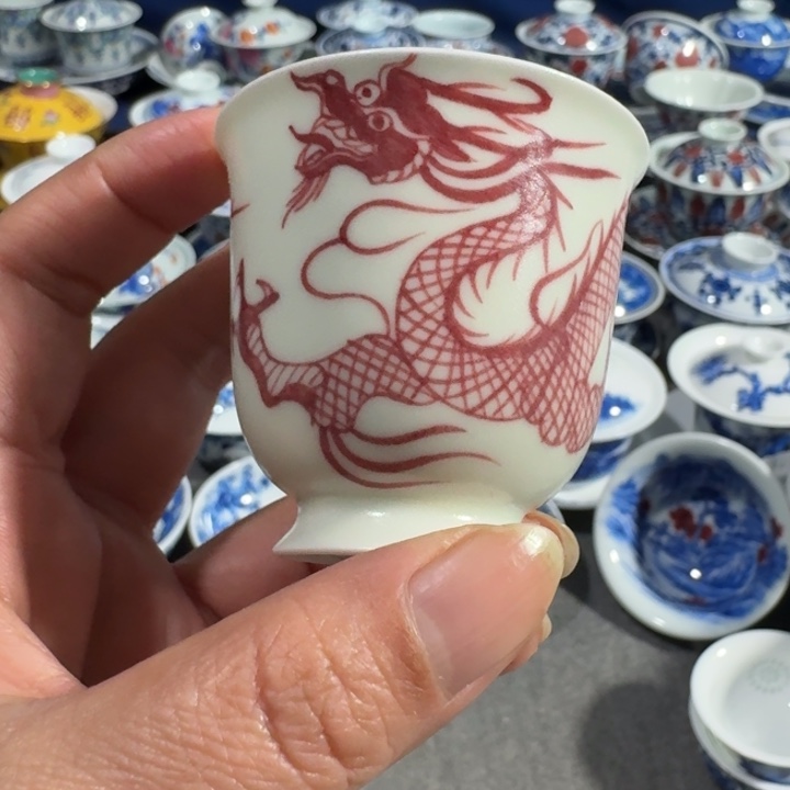 景德镇手工手绘杯