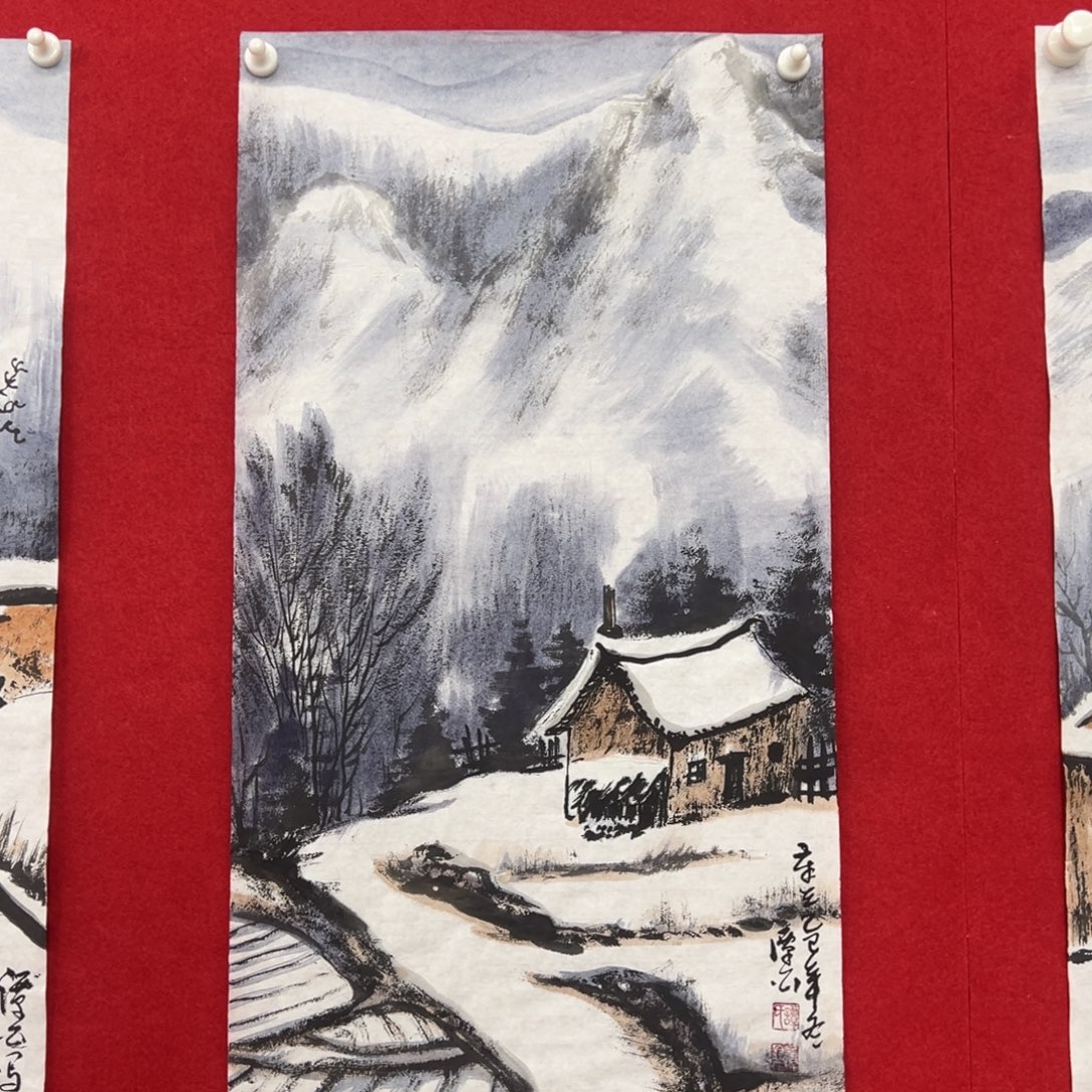 国画绘画国画作品