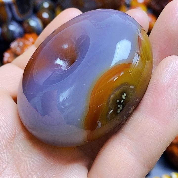 玛瑙/玉髓吊坠(不含链)未镶嵌